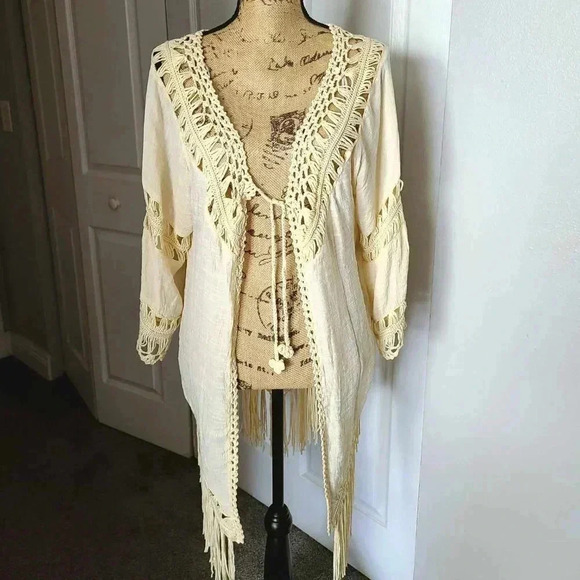 Crochet Beach Coverup - Picture 1 of 3